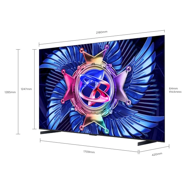 Iffalcon 98u95a 4K Ultra HD 98" 248 Ekran Uydu Alıcılı Google Smart Mini LED TV - Görsel 7