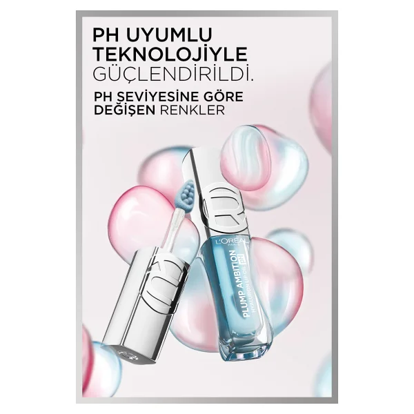 L'oreal Paris Plump Ambition Hyaluron Ph 113 Icy Blue Dudak Parlatıcısı - Görsel 3