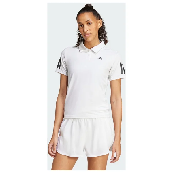 Adidas Performance JP1801 Club Tennis Climacool 3-Stripes Polo Tişört - Beyaz