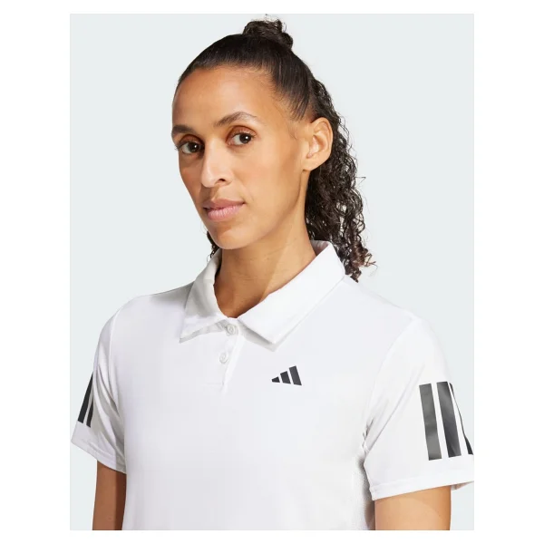 Adidas Performance Jp1801 Club Tennis Climacool 3-Stripes Polo Tişört - Beyaz - Görsel 4