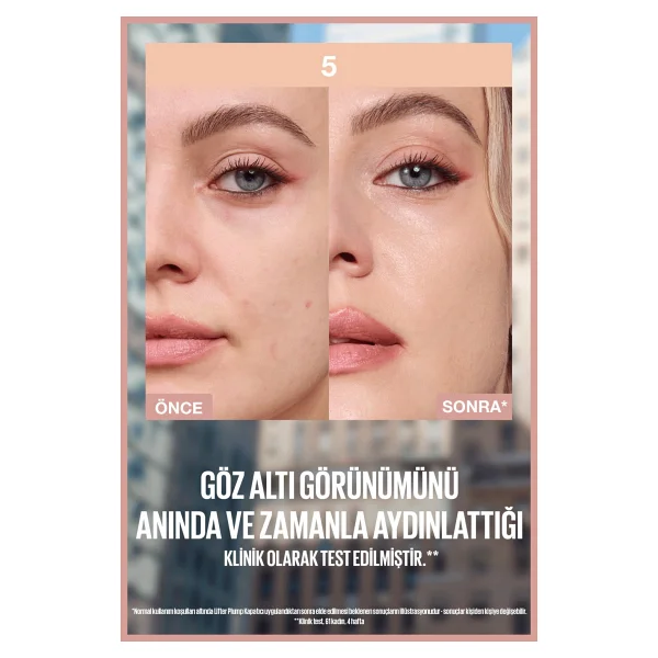 Maybelline New York Lifter Nemlendiren Ve Aydınlatan 05 11 Ml Likit Kapatıcı - Görsel 6