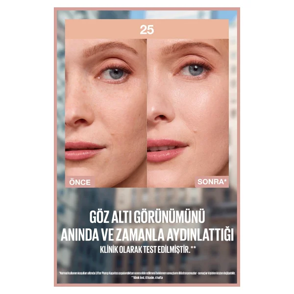 Maybelline New York Lifter Nemlendiren Ve Aydınlatan 25 11 Ml Likit Kapatıcı - Görsel 6