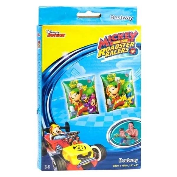 Bestway 91002 23x15 Cm Mickey Mouse Desenli Çocuk Deniz Kolluğu - Görsel 2