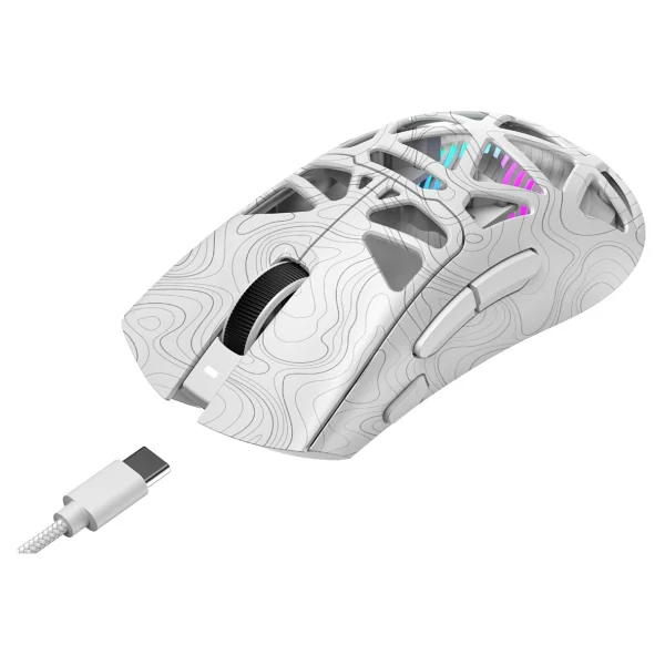 Havit Gamenote Ms1043wb Şarjlı Optik Kablolu/Kablosuz Oyuncu Mouse - Görsel 2