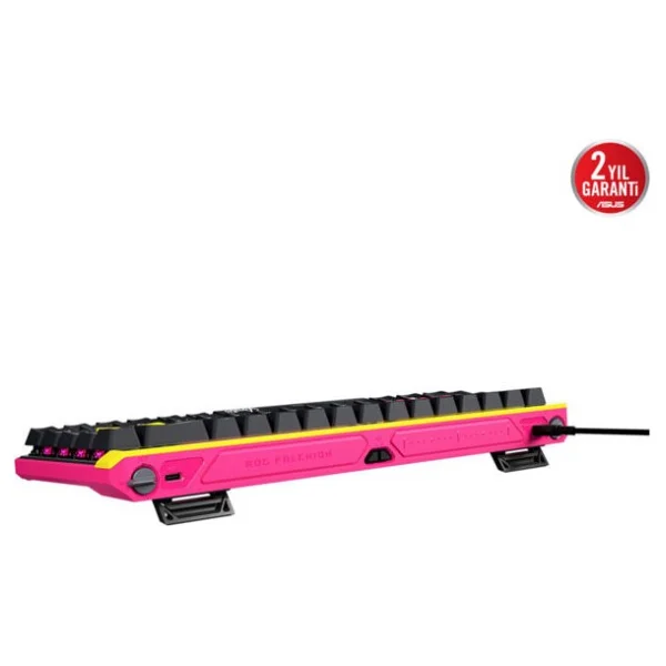 Asus Rog Falchion Ace Hfx Zywoo Edition RGB %65 Tkl Hfx Magnetic Switch Kablolu Mekanik Oyuncu Klavyesi - Görsel 6