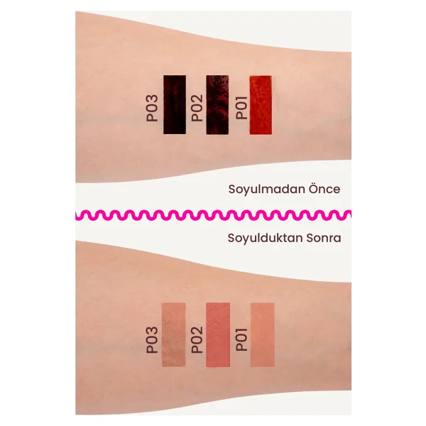 Pop Beauty Peel Off Lip Tattoo Soyulabilir Dudak Kalemi - Görsel 4