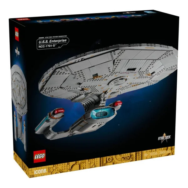 Lego 10356 Icons Star Trek U.S.S. Enterprise Ncc-1701 Dtm - Görsel 3