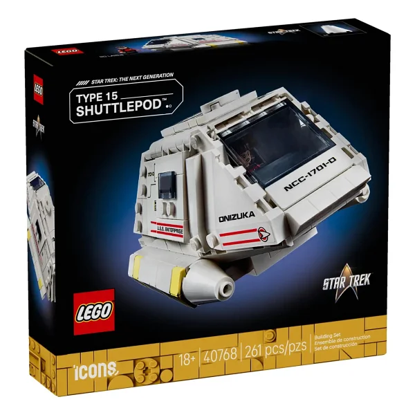 Lego 40768 Icons Star Trek Type-15 Shuttlepod - Görsel 2