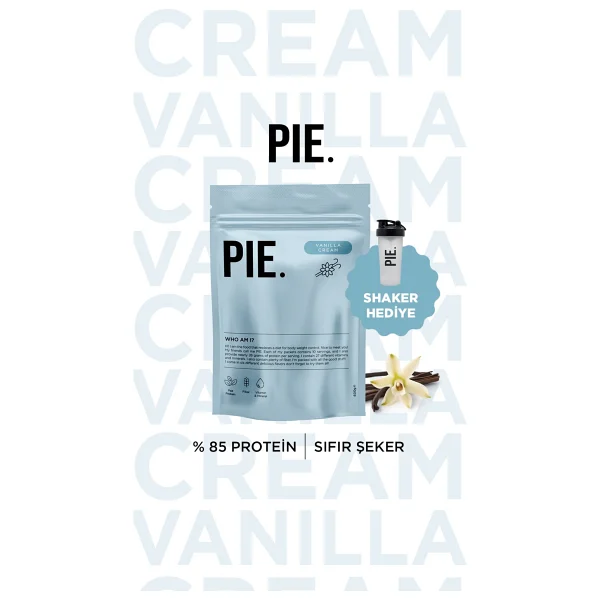 Pıe. Proteinli Öğün Tozu /Vanilya Aromalı /Vücut Ağırlığı Kontrolü İçin Diyetin Yerini Alan Gıda /600 Gram /10 Öğün/%85 Vegan Protein - Görsel 5