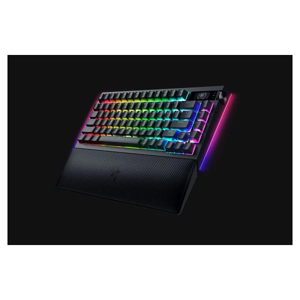 Razer Blackwidow V4 Pro %75 Us Layout RGB Tkl Orange Tactile Switch Kablolu/Kablosuz Mekanik Oyuncu Klavyesi - Görsel 4