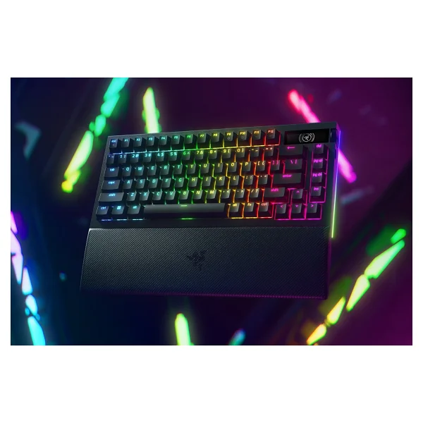 Razer Blackwidow V4 Pro %75 Us Layout RGB Tkl Orange Tactile Switch Kablolu/Kablosuz Mekanik Oyuncu Klavyesi - Görsel 8