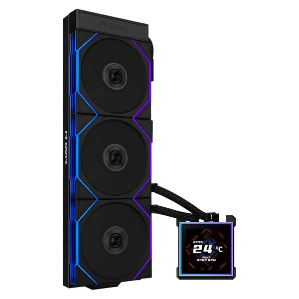 Lian Li Hydroshift Iı Lcd-S 360tl G89.Ghs2lcds36tb.00 Siyah İşlemci Sıvı Soğutucu - Görsel 2