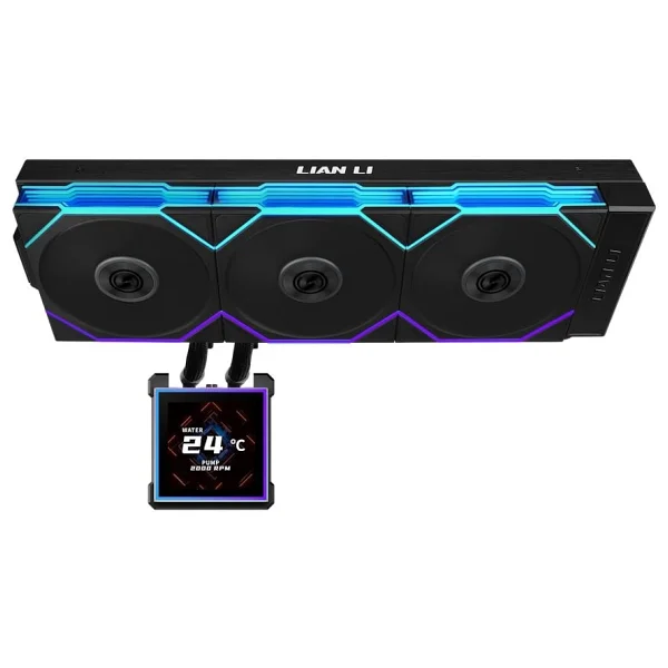 Lian Li Hydroshift Iı Lcd-S 360tl G89.Ghs2lcds36tb.00 Siyah İşlemci Sıvı Soğutucu - Görsel 4