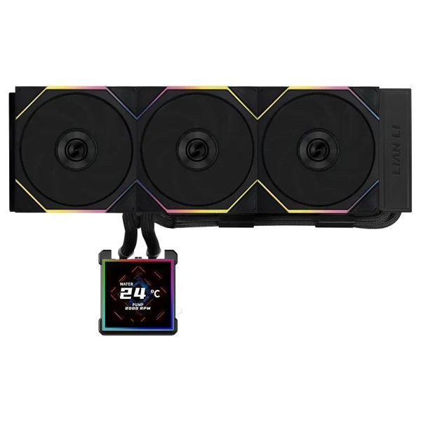 Lian Li Hydroshift Iı Lcd-S 360tl G89.Ghs2lcds36tb.00 Siyah İşlemci Sıvı Soğutucu - Görsel 5