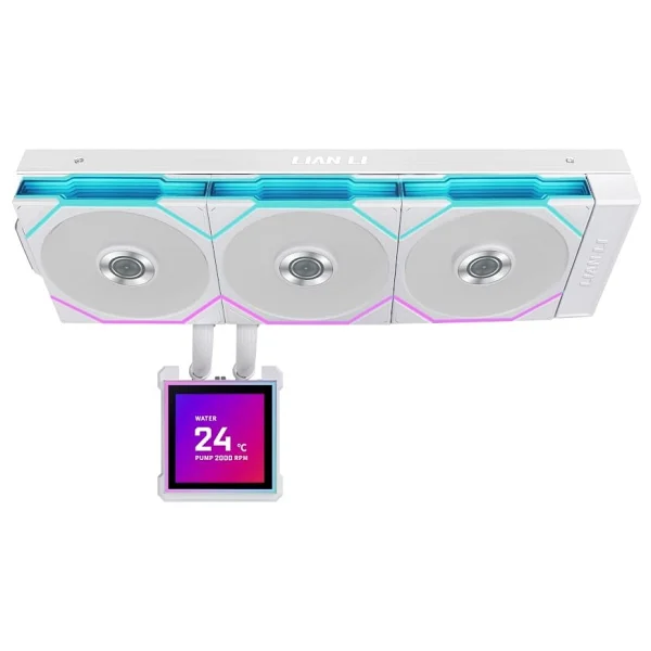 Lian Li Hydroshift Iı Lcd-S 360tl G89.Ghs2lcds36tw.00 Beyaz İşlemci Sıvı Soğutucu - Görsel 3