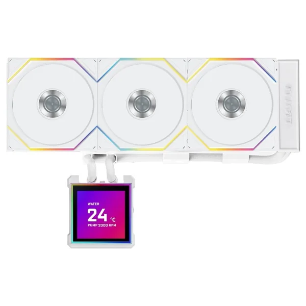 Lian Li Hydroshift Iı Lcd-S 360tl G89.Ghs2lcds36tw.00 Beyaz İşlemci Sıvı Soğutucu - Görsel 5
