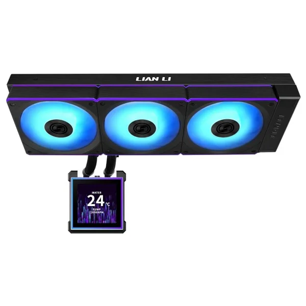 Lian Li HydroShift II LCD-S 360CL G89.GHS2LCDS36CB.00 Siyah İşlemci Sıvı Soğutucu - Görsel 3