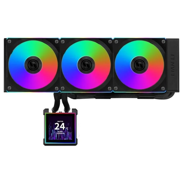 Lian Li HydroShift II LCD-S 360CL G89.GHS2LCDS36CB.00 Siyah İşlemci Sıvı Soğutucu - Görsel 5