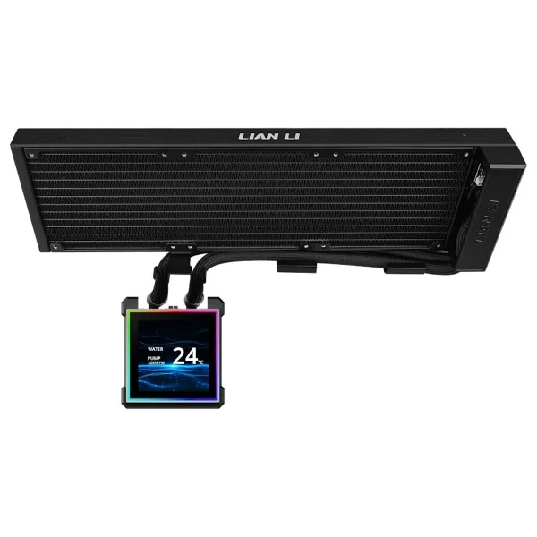 Lian Li HydroShift II LCD-S 360N G89.GHS2LCDS36NB.00 İşlemci Sıvı Soğutucu Radyatörü - Görsel 4