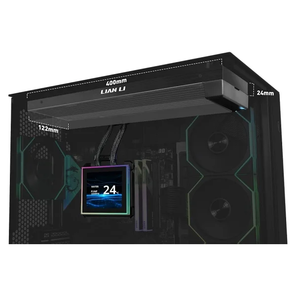 Lian Li HydroShift II LCD-S 360N G89.GHS2LCDS36NB.00 İşlemci Sıvı Soğutucu Radyatörü - Görsel 5