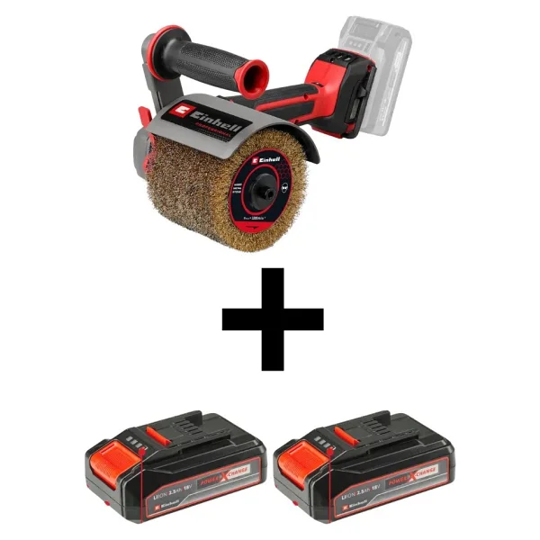 Einhell Tp-Br 18/32 Li Bl Çift Akülü 2.5 Ah Eksantirik Zımpara - Görsel 3