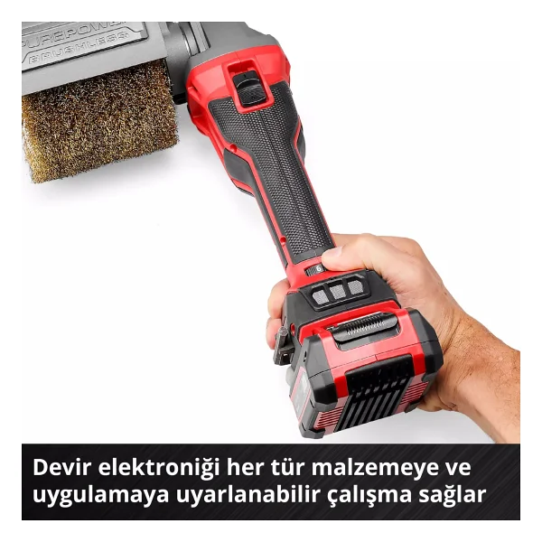 Einhell Tp-Br 18/32 Li Bl Tek Akülü 4 Ah Eksantirik Zımpara - Görsel 7