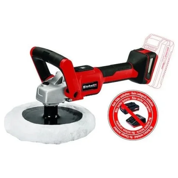 Einhell Ce-Cp 18/180 Li E Çift Akülü 4 Ah Polisaj Makinesi - Görsel 4