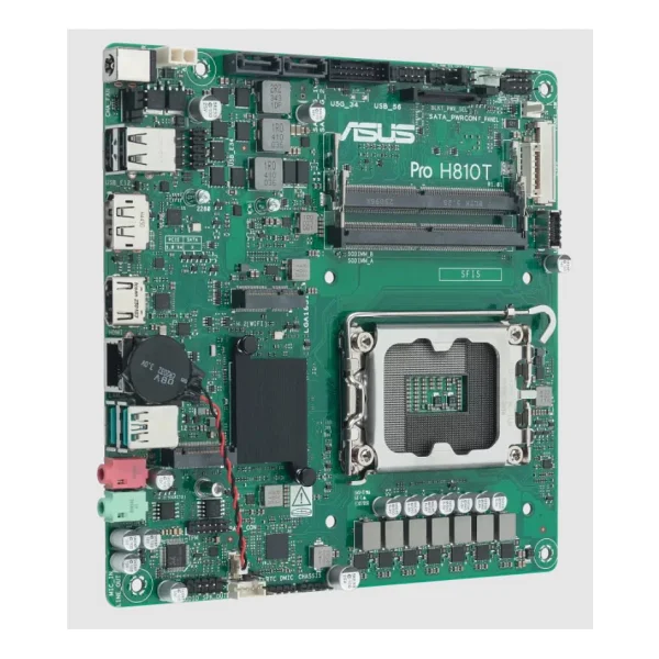 Asus Pro H810T-CSM Intel LGA1851 DDR5 Mini ITX Anakart - Görsel 2