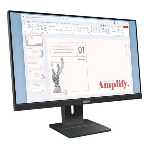 Lenovo Thinkvision E24-40 64bamat1tk 23.8" 4 Ms Full HD Pivot Ips 100 Hz Monitör - Görsel 4