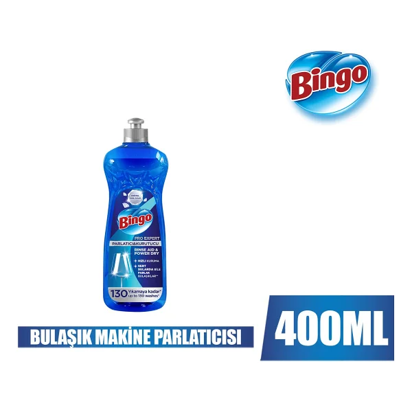 Bingo Bulaşık Makinesi Temizlik Seti (Makine Temizleyici 250 Ml+Tuz 1,5 Kg+Parlatıcı 400 Ml) - Görsel 5