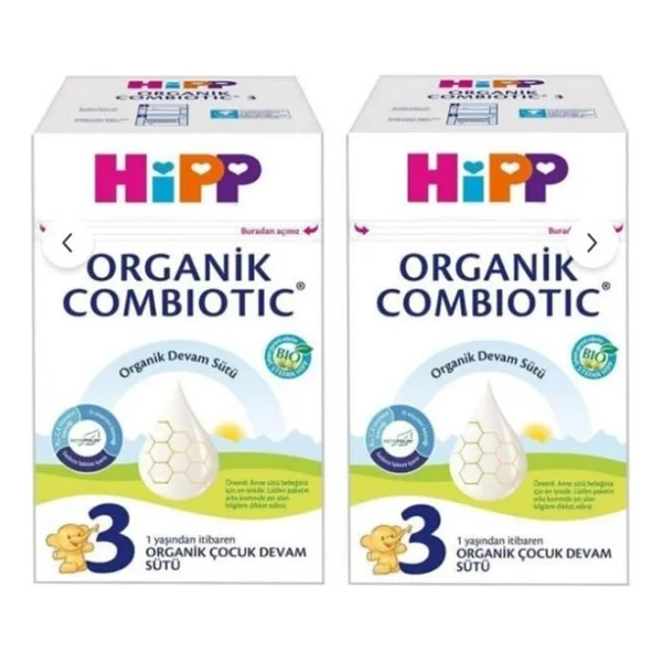 Hipp Organik Combiotic 3 Devam Sütü 600 Gr 2 Adet - Görsel 2