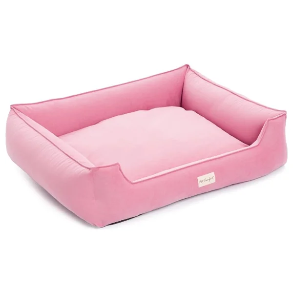 Pet Comfort Delta Leo Pembe Köpek Yatağı L 80x105cm - Görsel 2