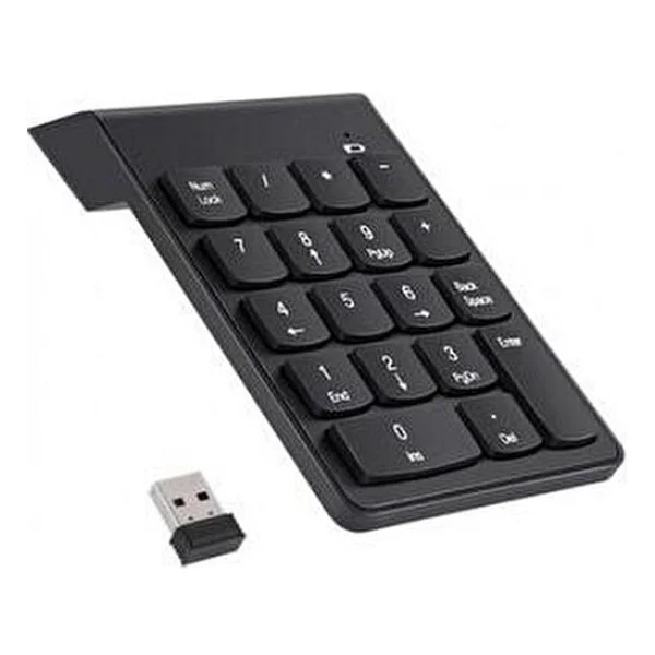 Leonpro Kablosuz Numaratör USB Kablosuz Keypad Ev - Ofis Kullanımı İçin Standart Tuş Formu - Görsel 2