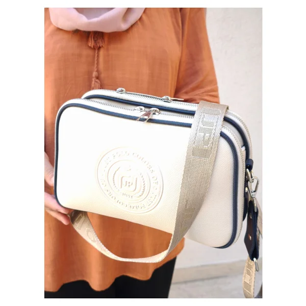Just Polo Kadın Taş-Lacivert Omuz Ve Çapraz Askılı Çantası-Bd6000 - Görsel 5
