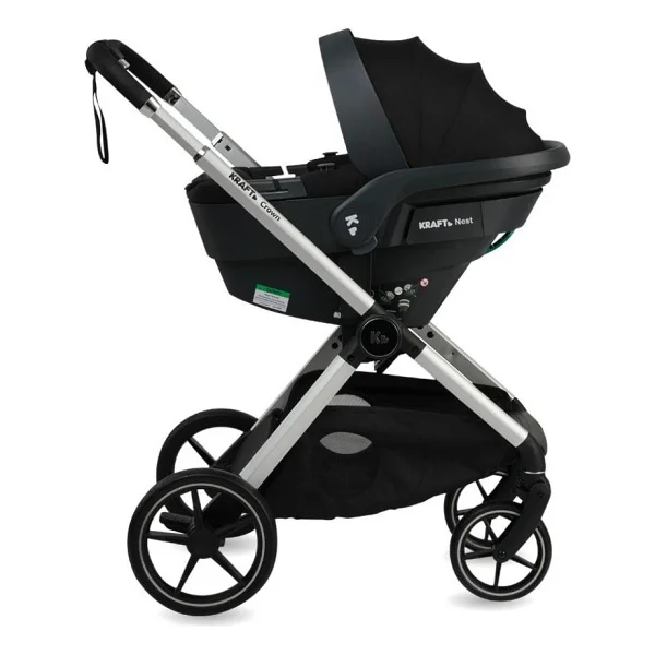Kraft Crown Siyah Travel Sistem Bebek Arabası - Görsel 7