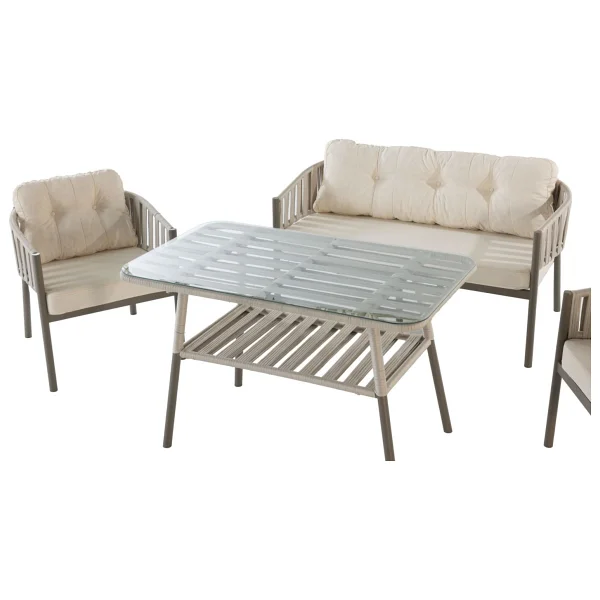 Tu Tienda Galata 2+1+1+Masa Makrome Bahçe & Balkon Takımı - Görsel 2