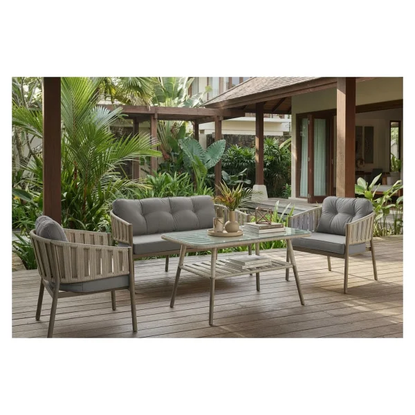 Tu Tienda Galata 2+1+1+Masa Makrome Bahçe & Balkon Takımı - Görsel 8
