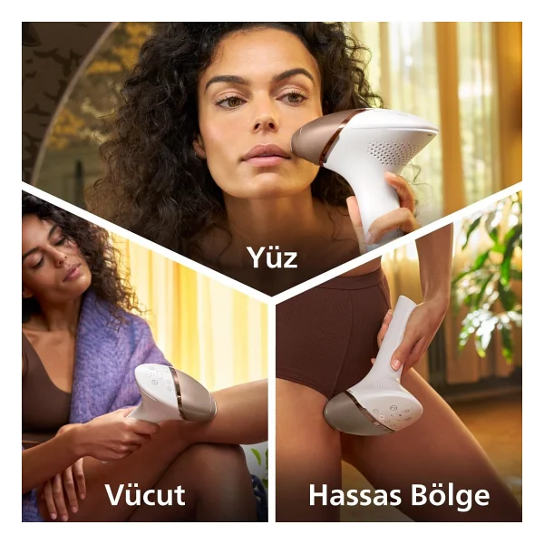 Philips Lumea Prestige Ipl Lazer Epilasyon Cihazı 450.000 Atım 3 Farklı Başlık Hem Kablolu Hem Kablosuz Kullanım, Uzun Ömürlü Kullanım, Smartskin Teknolojisi - Görsel 2