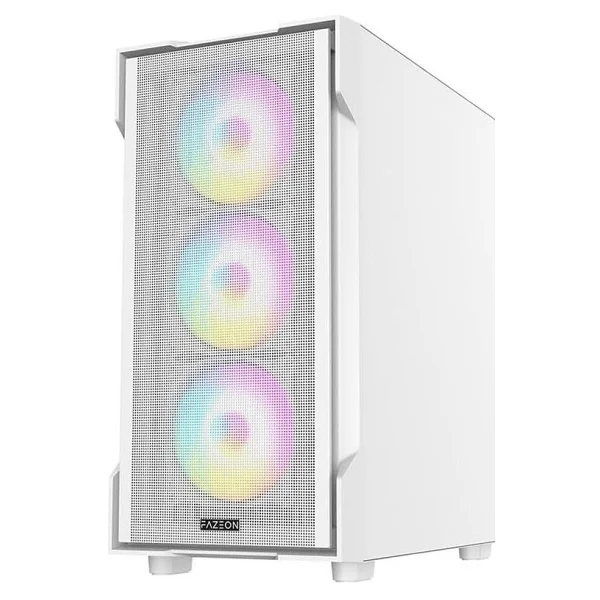 Fazeon F1 F1m650bwm Fanlı 650 W Beyaz Micro Atx Oyuncu Kasası - Görsel 2