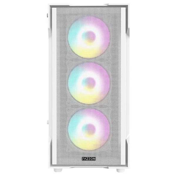 Fazeon F1 F1m650bwm Fanlı 650 W Beyaz Micro Atx Oyuncu Kasası - Görsel 3