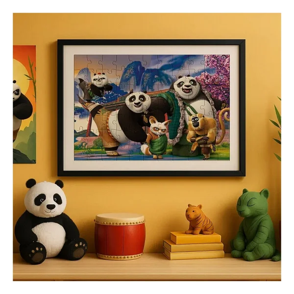 Ks Games Kung Fu Panda 100 Parça Puzzle Kp714 - Görsel 3