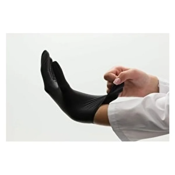 Reflex Pudrasız Tek Kullanımlık Siyah Flex Eldiven L - XL Beden 100'lü - Görsel 6