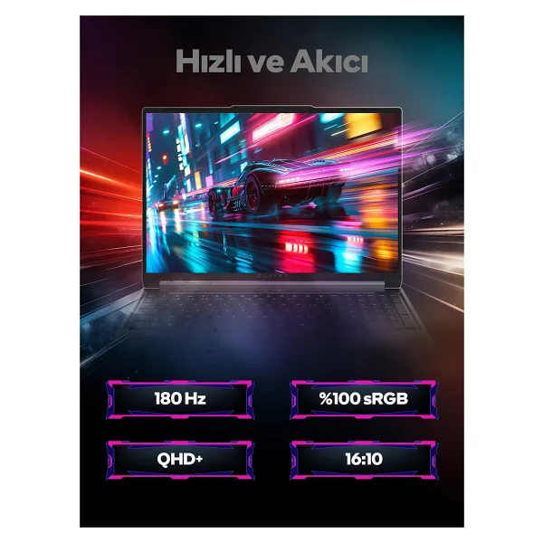 Game Garaj Slayer X7t-5070-C7 İ7-14650hx 16 GB 1 TB SSD Rtx5070 16" Wqxga Gaming Laptop - Görsel 4