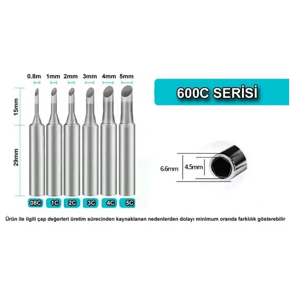 Bakon 600-4c Havya Ucu - 1 Adet - Görsel 6