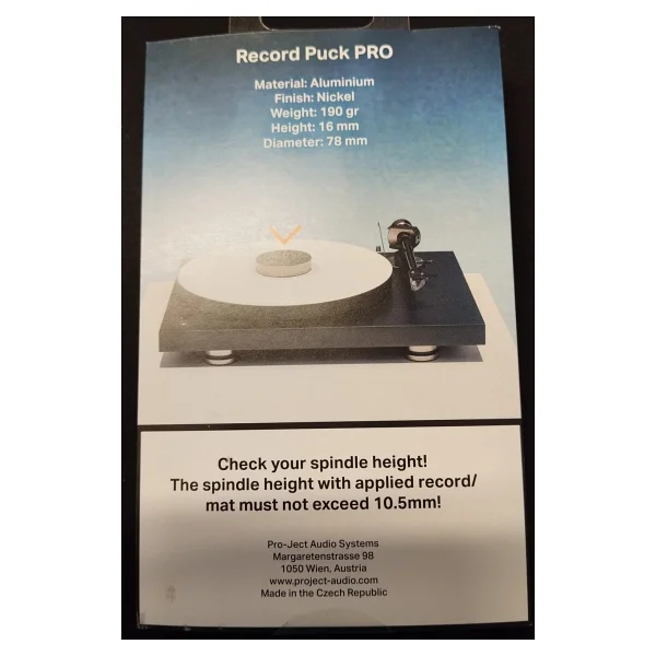 Pro-Ject Record Puck Pro - Görsel 4