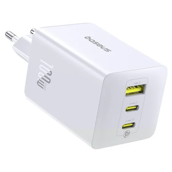 Baseus Enerfill Fe11 100 W Beyaz Hızlı Şarj Adaptörü - Görsel 6