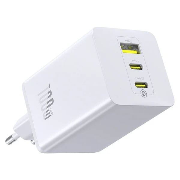 Baseus Enerfill Fe11 100 W Beyaz Hızlı Şarj Adaptörü - Görsel 7