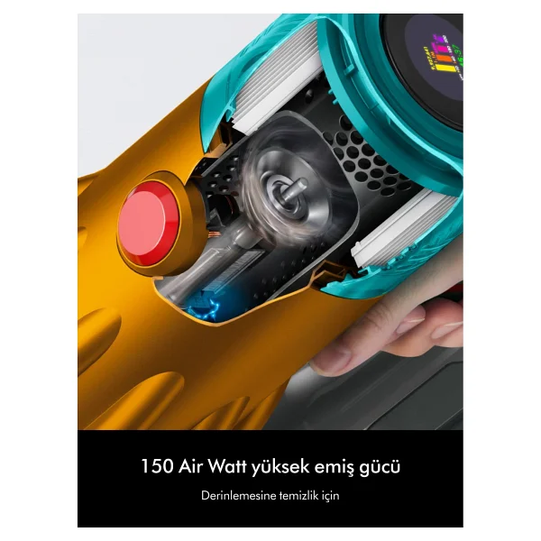 Dyson V12s Detect Slim Submarine Islak Kuru Şarjlı Dikey Süpürge - Görsel 3