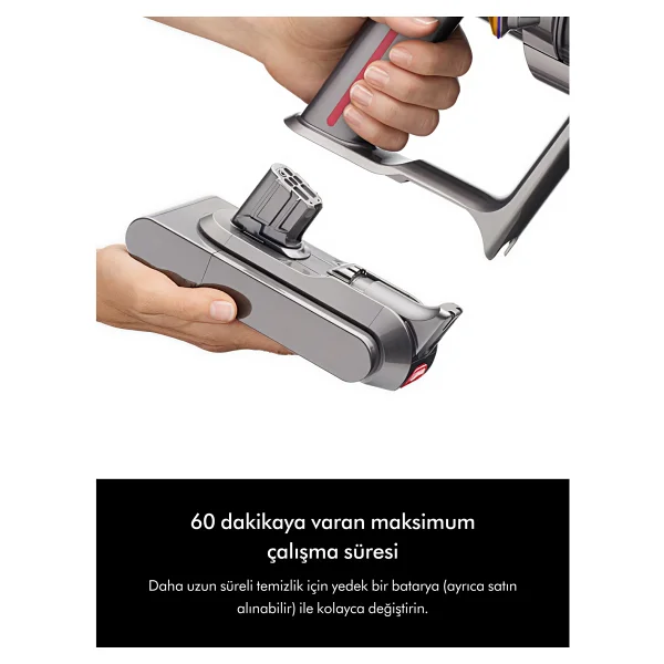 Dyson V12s Detect Slim Submarine Islak Kuru Şarjlı Dikey Süpürge - Görsel 6
