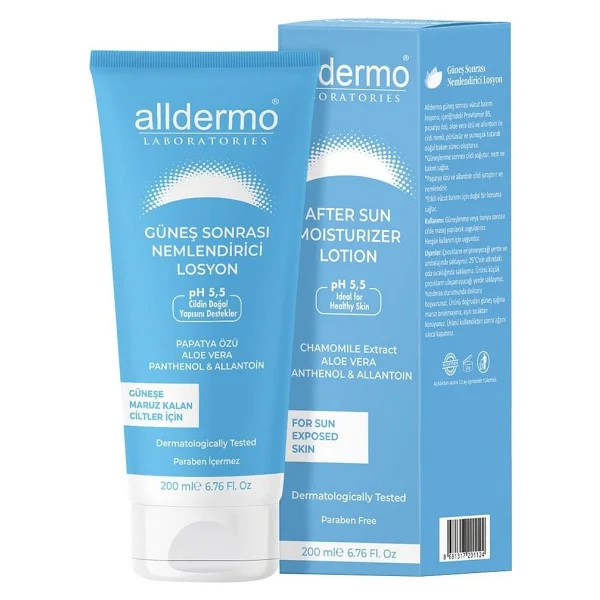 Alldermo Aftersun 200 Ml Güneş Sonrası Nemlendirici Losyon - Görsel 3
